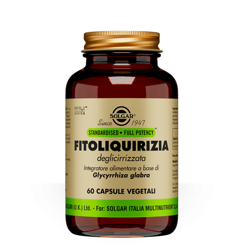 Solgar Fitoliquirizia Deglicirrizzata 60 Capsule