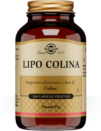 Solgar Lipo Colina 100 Capsule Vegetali