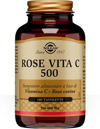 Solgar Rose Vita C 500 100 Tavolette