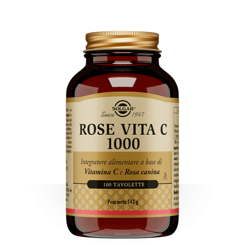 Solgar Rose Vita C 1000 100 Tavolette