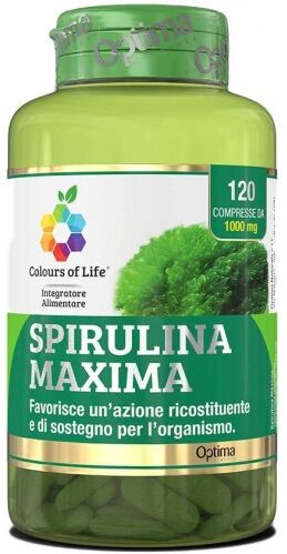 Optima Spirulina Maxima 120 Compresse