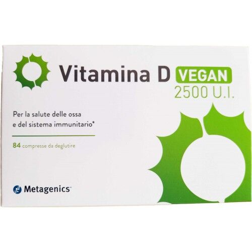 metagenics Vitamina D Vegan 2500 Ui 84 Compresse