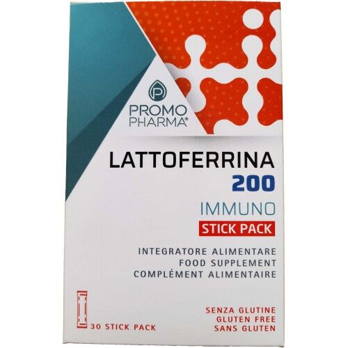 Promopharma Lattoferrina 200 Immuno 30 Stick Pack