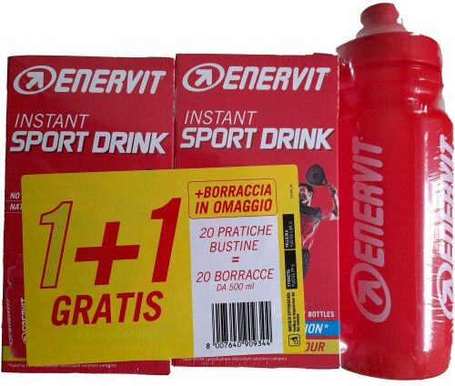 Enervit Instant Sport Drink 20 Bustine + Boraccia