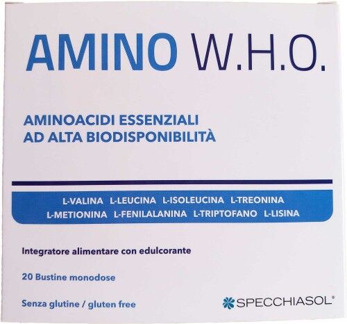 Specchiasol Amino W.h.o 20 Bustine