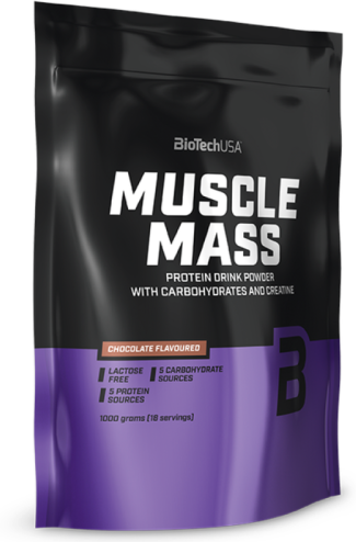 Biotech USA Muscle Mass 1000 Grammi Cacao