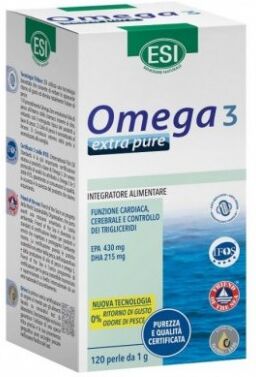 Esi Omega 3 Extra Pure 120 Perle Da 1 Grammo