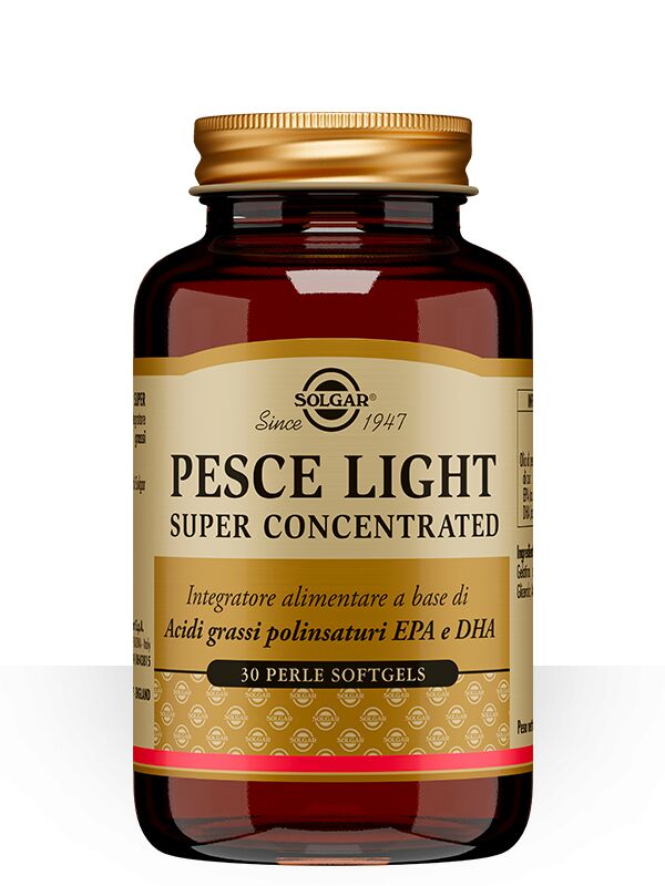 Solgar Pesce Light Super Concentrated Integratore Colesterolo 30 Perle