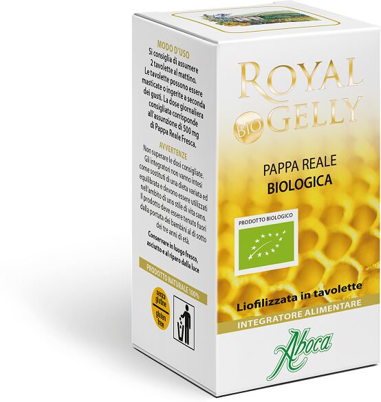 Aboca Royal Gelly Bio Tavolette Integratore Pappa Reale 40 Tavolette