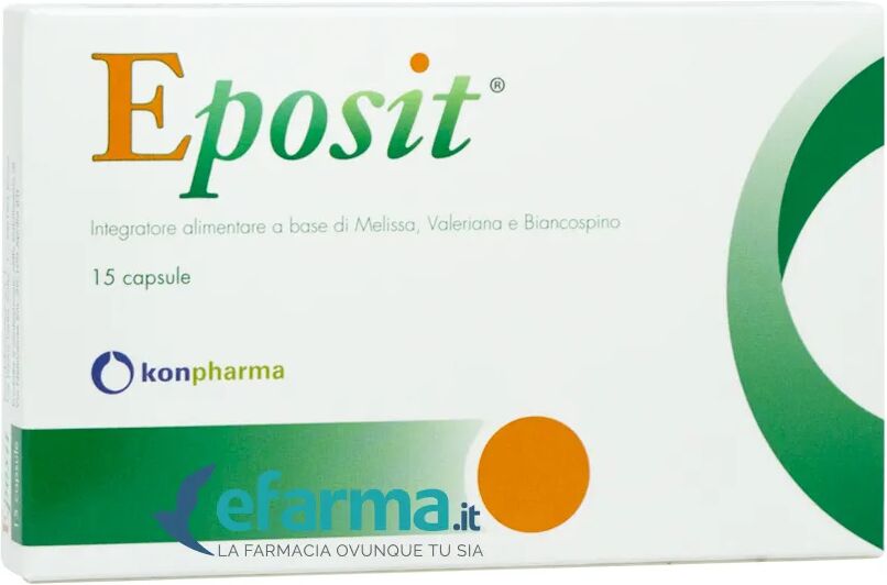 KONPHARMA Eposit Integratore Naturale Per il Sonno 15 Capsule