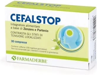 FARMADERBE Cefalstop Integratore Anti Tensivo 30 Compresse