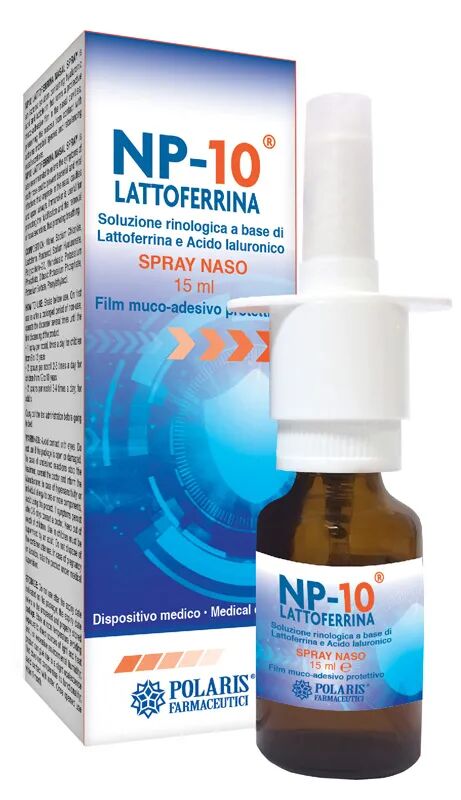 Polaris NP-10 Lattoferrina Spray Nasale 15 ml