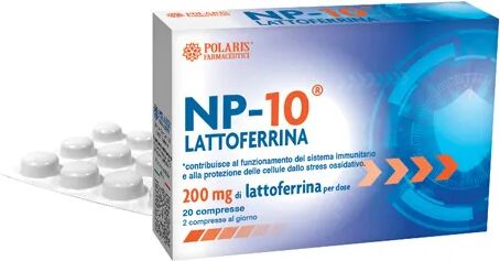 Polaris NP-10 Lattoferrina Integratore 20 Compresse