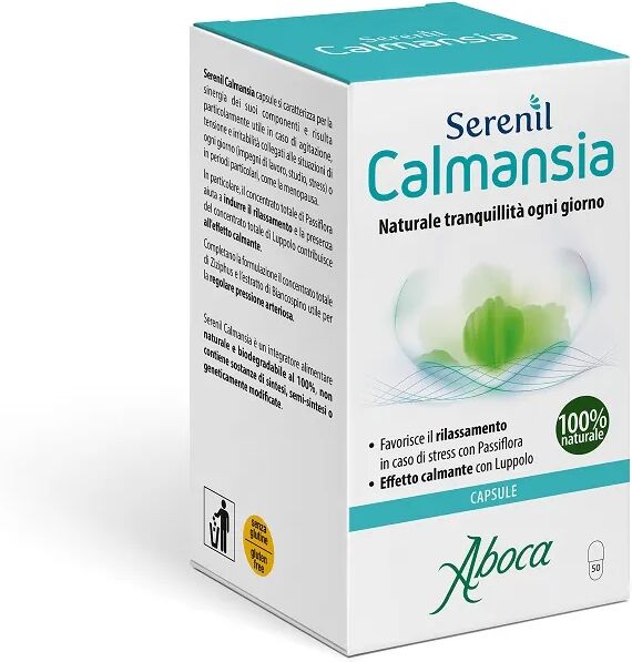 Aboca Serenil Calmansia Integratore Calmante 50 Capsule