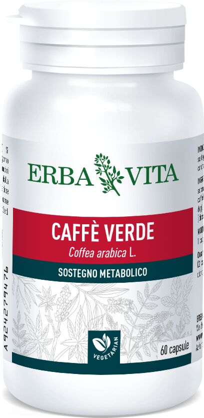 Erba Vita Caffè Verde Integratore Metabolico 60 Capsule