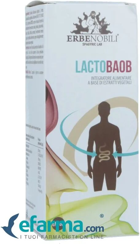 Erbenobili Lactobaob Integratore Fermenti Lattici Probiotici 42 Capsule