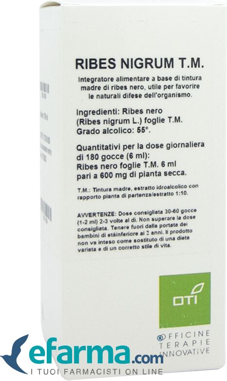 Oti Ribes Nigrum Tintura Madre Gocce 100 ml