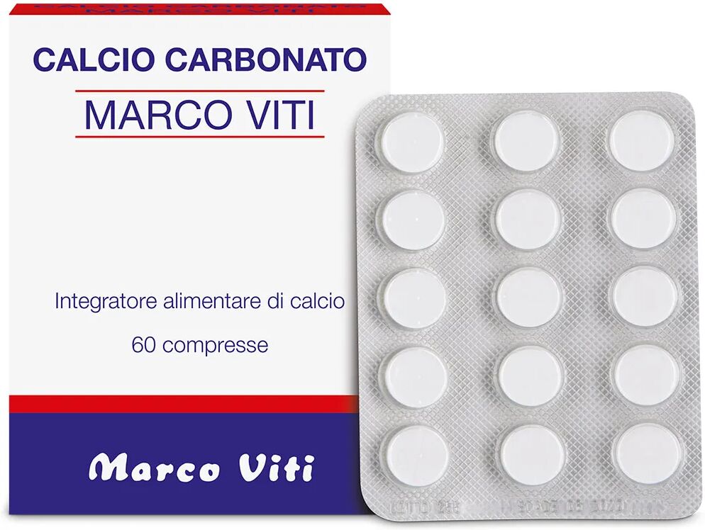 Marco Viti Calcio Carbonato Integratore 60 Compresse