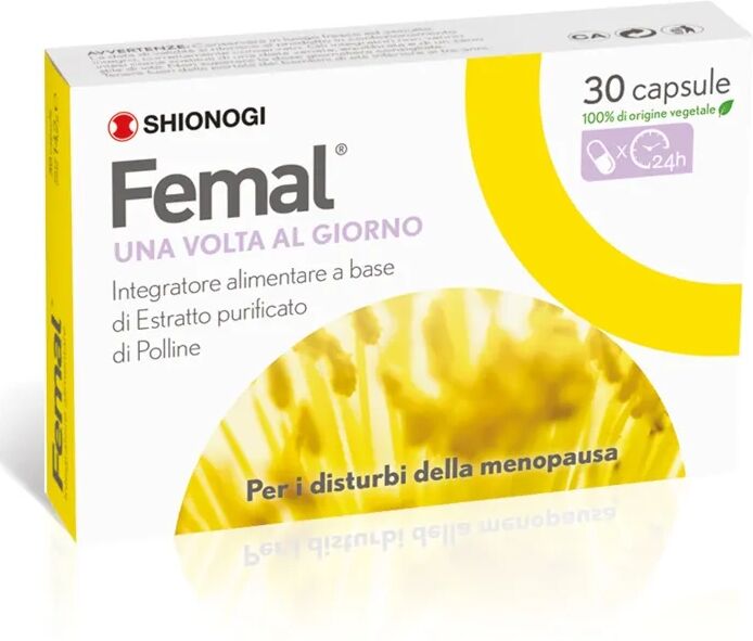 SHIONOGI Femal Integratore Menopausa 30 Capsule