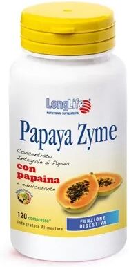 LongLife Papaya Zyme Integratore Digestivo 120 Tavolette