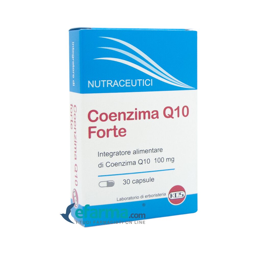 KOS Coenzima Q10 Forte Integratore 30 Capsule