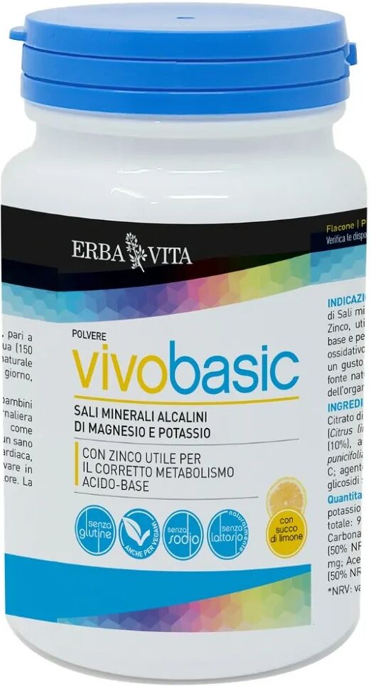 Erba Vita Vivobasic Integratore Sali Minerali 200 g