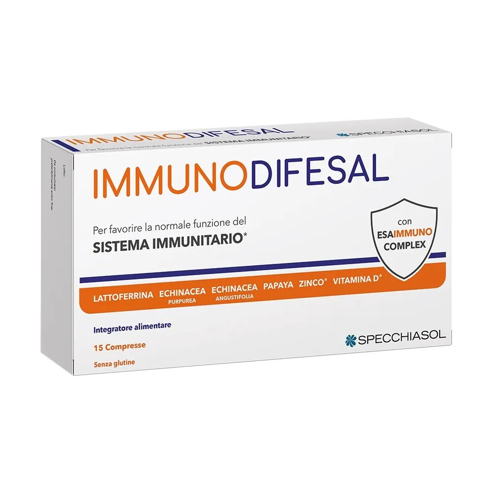 Specchiasol Immunodifesal Integratore Per Il Sistema Immunitario 15 Compresse