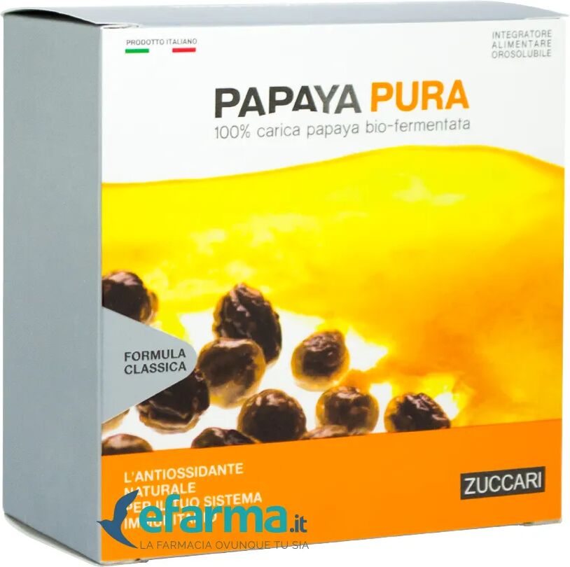 Zuccari Papaya Pura Integratore Antiossidante 30 Bustine