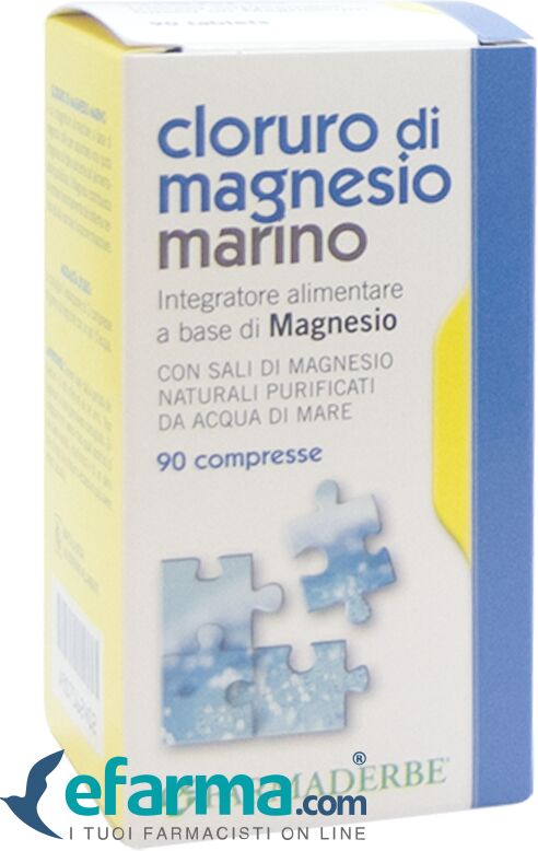 FARMADERBE Cloruro Magnesio Integratore 90 Compresse