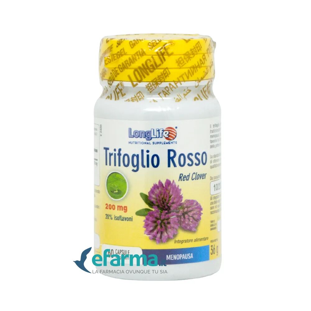 LongLife Trifoglio Rosso Integratore Menopausa 60 Capsule