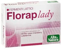 ALTA NATURA Florap Lady Integratore di Fermenti Lattici 20 Opercoli