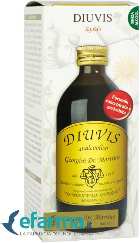 Dottor Giorgini Dr. Giorgini Diuvis Liquido Analcolico Integratore Vie Urinarie 200 ml