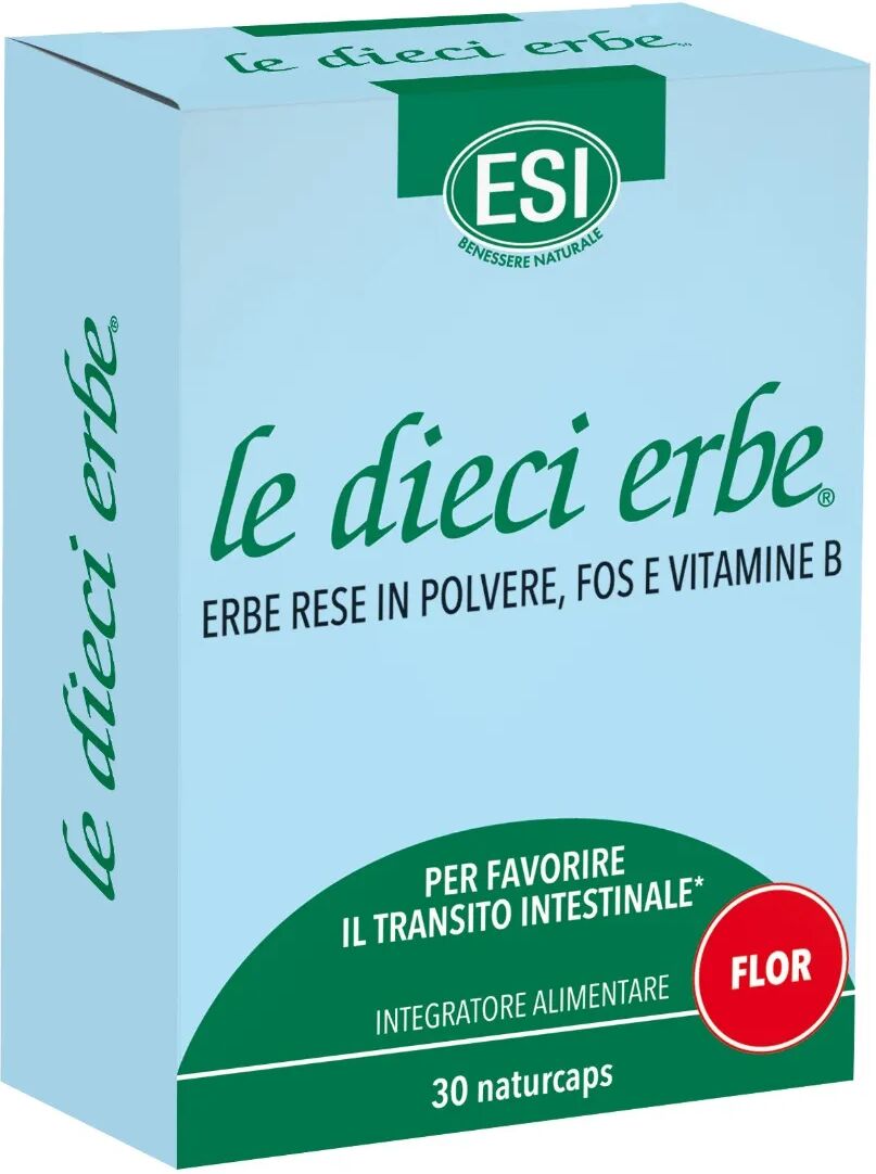 Esi Le Dieci Erbe Flor Integratore Digestivo 30 Capsule