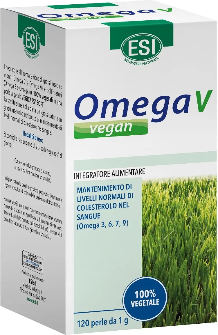 Esi Omegactive Vegan Integratore Acidi Grassi 120 Perle Vegetali