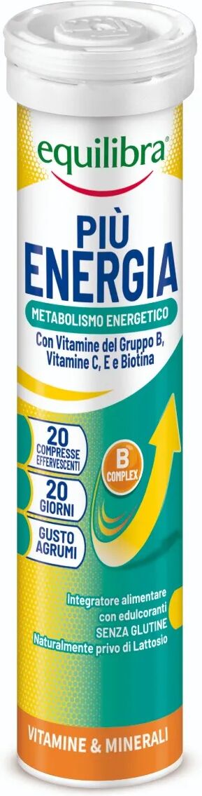 Equilibra Più Energia Integratore Vitaminico 20 Compresse Effervescenti