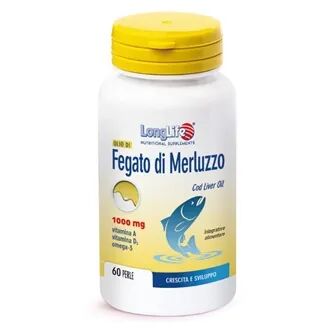 LongLife Olio Di Fegato Di Merluzzo Integratore 60 Perle