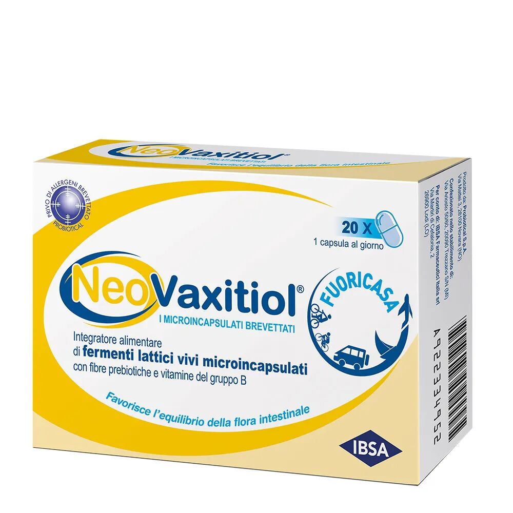 NeoVaxitiol Integratore Fermenti Lattici Vivi 20 Capsule