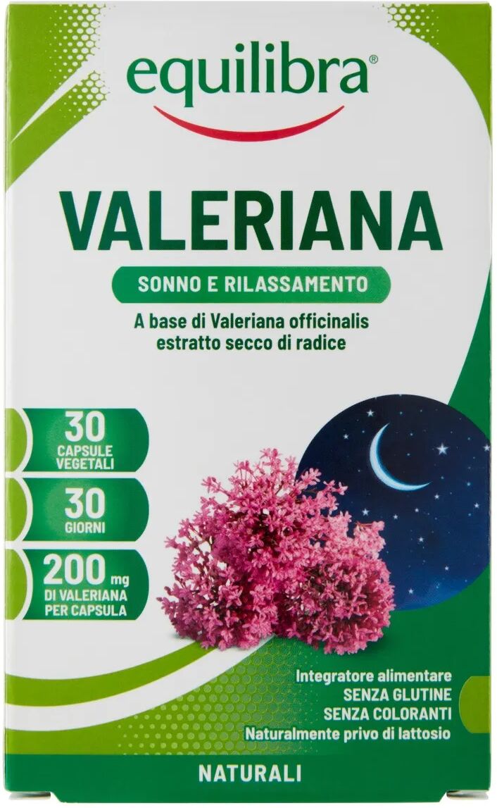 Equilibra Valeriana Integratore Rilassante 30 Capsule