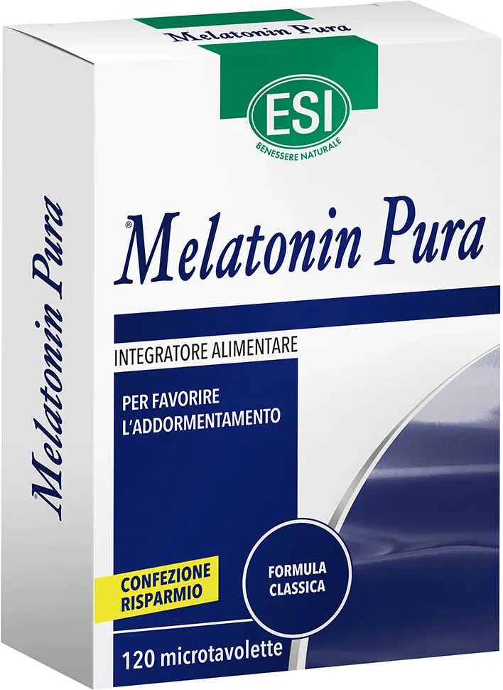 Esi Melatonin Pura Integratore Sonno 120 Microtavolette