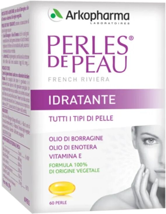 ARKOPHARMA Perles de Peau Idratante Integratore Per la Pelle 60 Perle