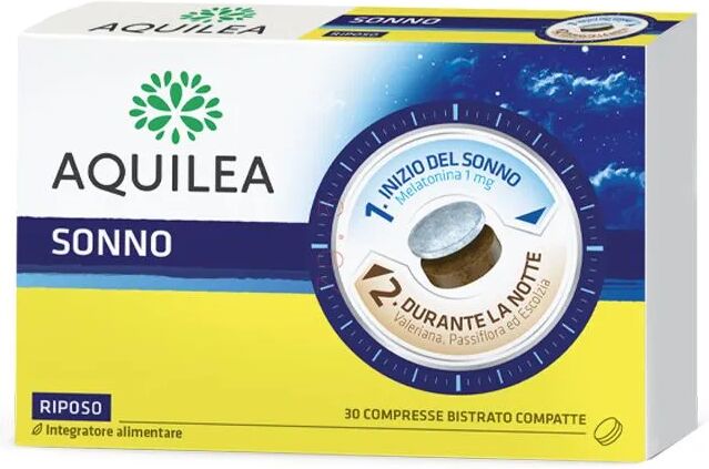 Aquilea Sonno Integratore Rilassante 30 Compresse