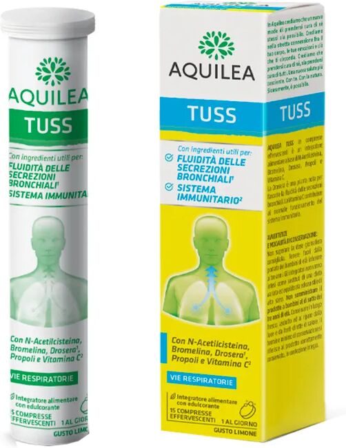 Aquilea Tuss Integratore Sistema Immunitario 15 Compresse Effervescenti