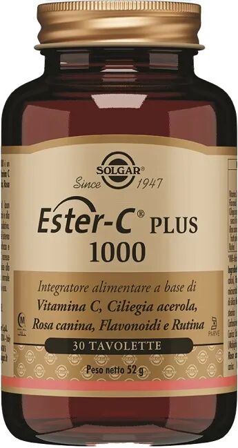 Solgar Ester C Plus 1000 Integratore Vitamina C 30 Tavolette