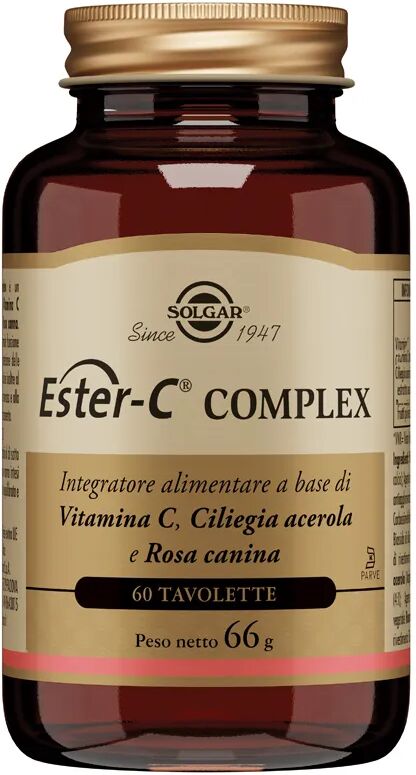 Solgar Ester C-Complex Integratore di Vitamina C 60 Tavolette