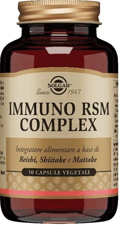 Solgar Immuno RSM Complex Integratore Difese Immunitarie 50 Capsule