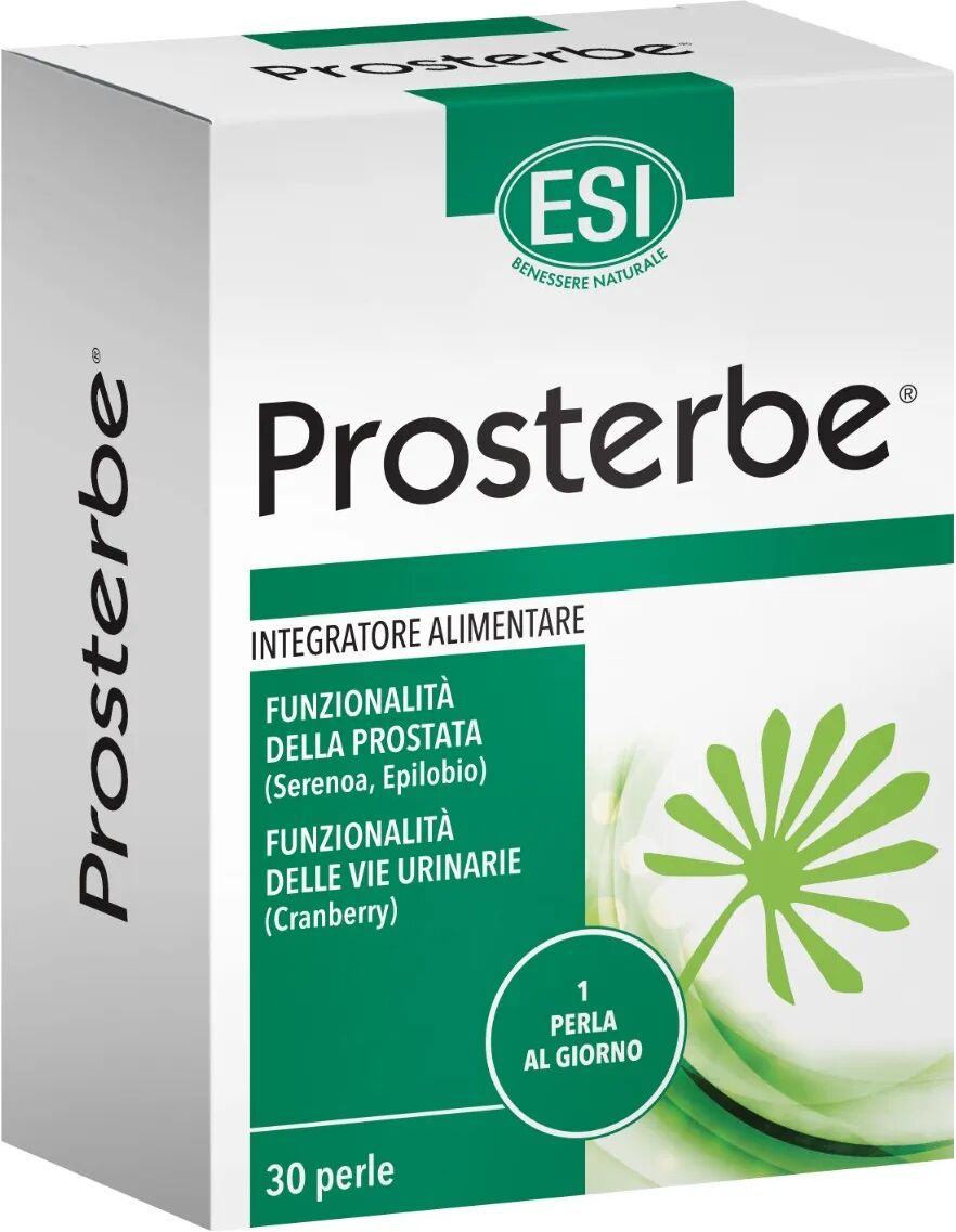 Esi Prosterbe Integratore Naturale Prostata e Vie Urinarie 30 Perle