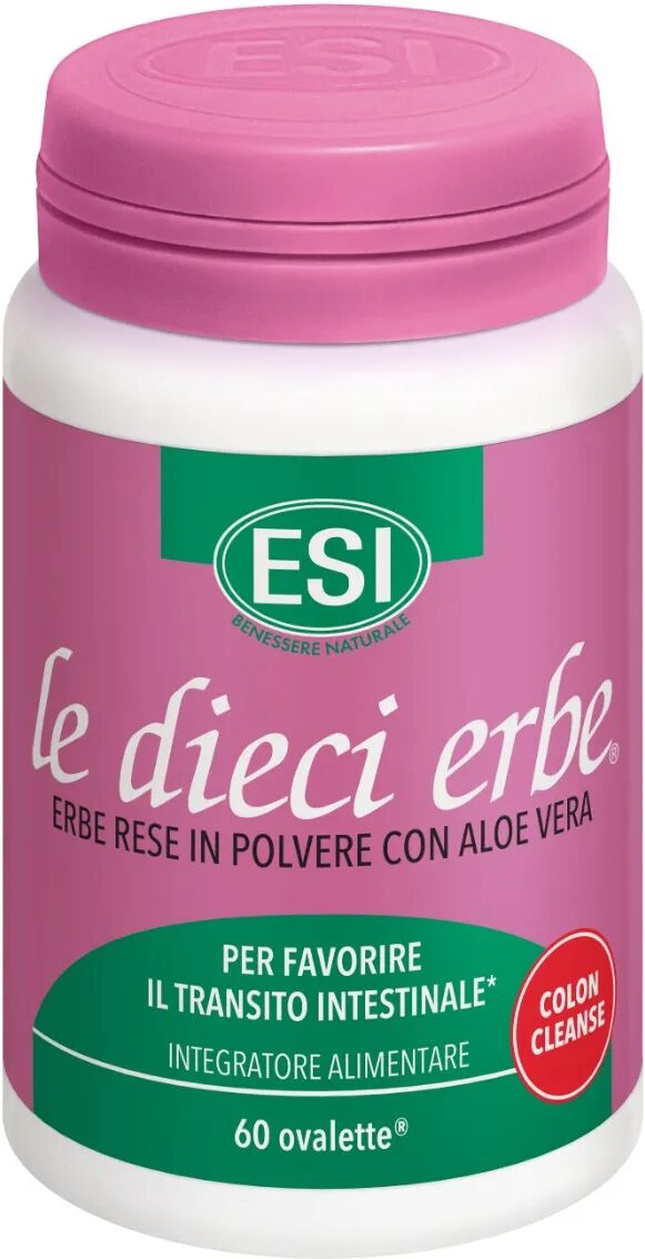 Esi Le Dieci Erbe Colon Cleanse Integratore Intestinale 60 Ovalette