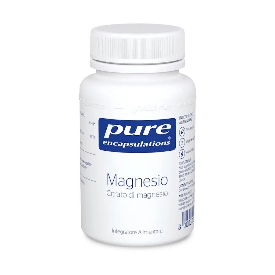 Pure Magnesio Integratore Stanchezza 30 Capsule