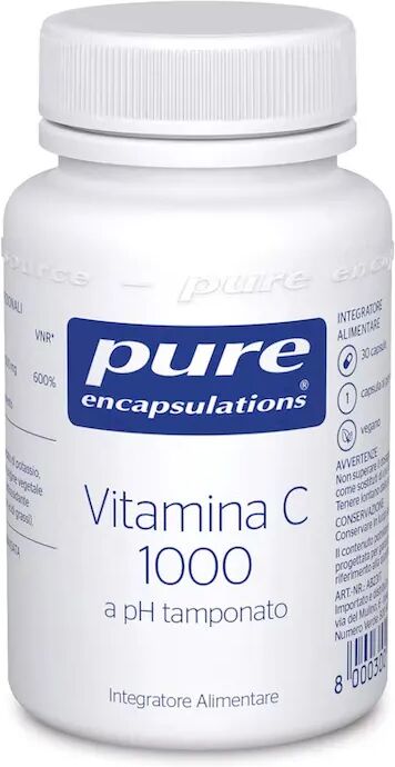 Pure Vitamina C 1000 Integratore Per Sistema Immunitario 30 Capsule