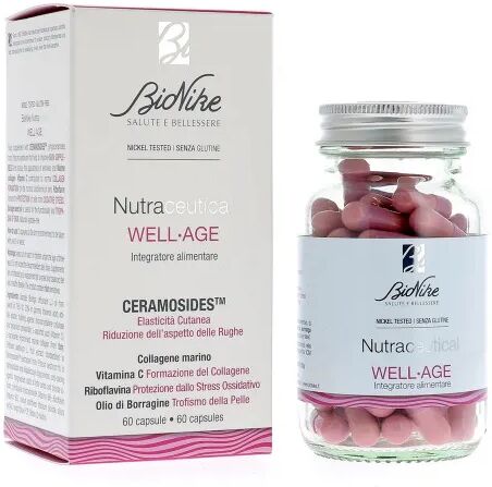 Bionike Nutraceutical Well-Age Integratore Antiossidante Antietà 60 Capsule